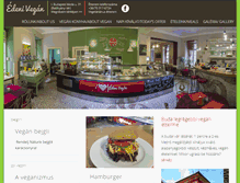 Tablet Screenshot of edenivegan.hu